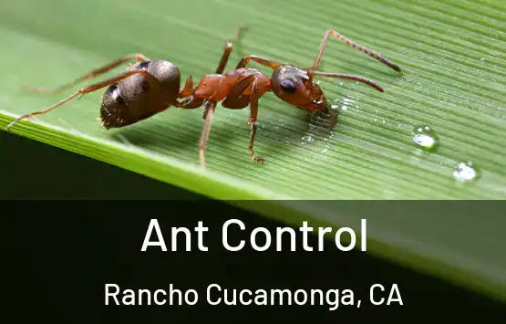 Ant Control Rancho Cucamonga, CA